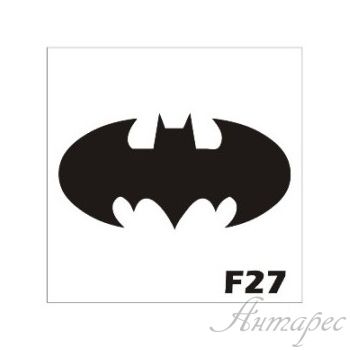 Знак Бетмена 7х7